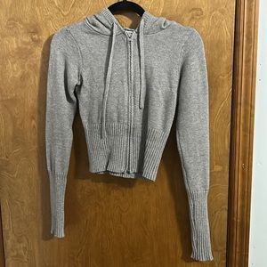 Frankie’s bikinis zip up w/ hood